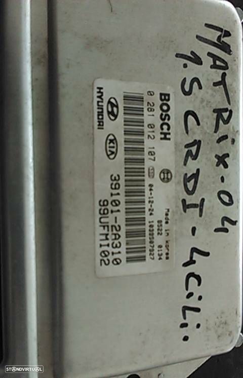 Centralina / Modulo Motor Hyundai Matrix (Fc) - 2