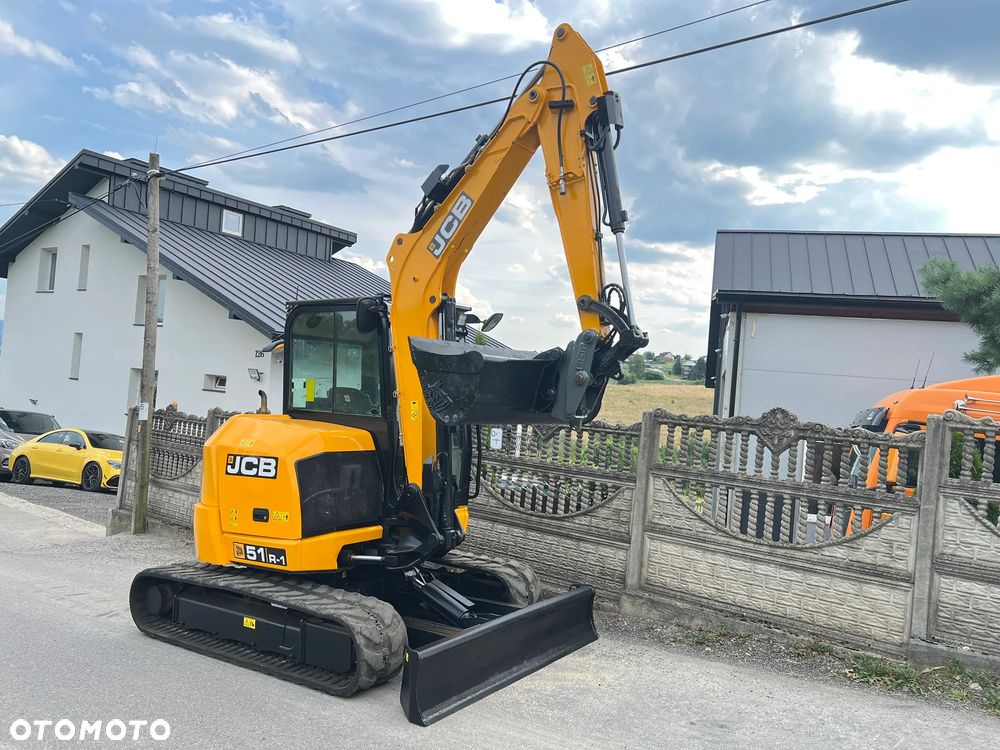 JCB 51R-1 | Koparka Gąsienicowa JCB 51 R | 5 Ton | Zerowy Obrys | Minikoparka | Super Stan | Sprowadzona | - 9