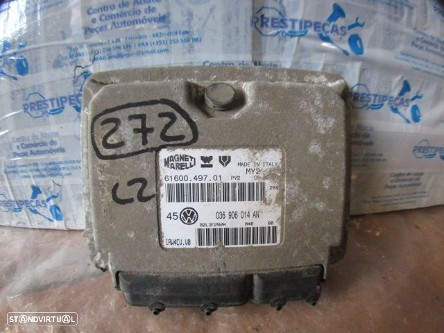 Centralina 036906014AN 6160049701 VW GOLF 4 2000 1.4I 75CV 5P CINZA MAGNET MARELLI - 2