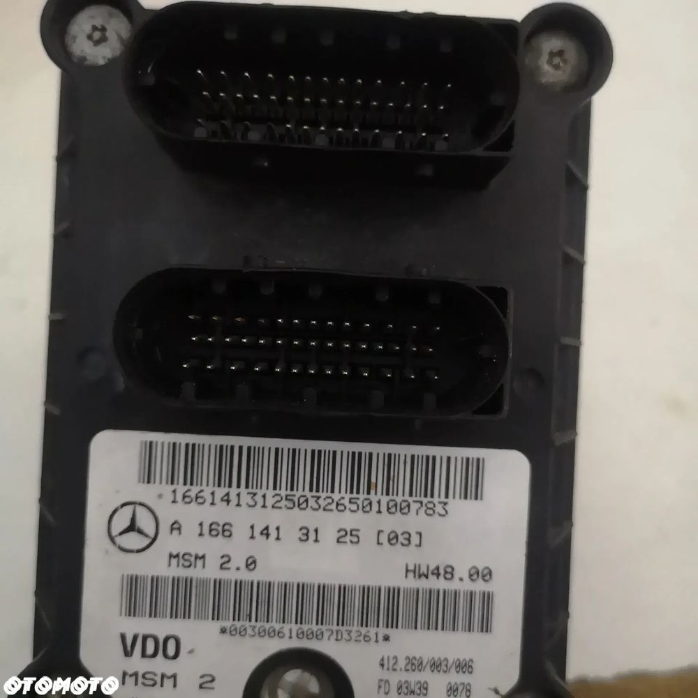 PRZEPUSTNICA POWIETRZA MERCEDES A1661413125 A W168 LIFT 1.4 1.6 - 4