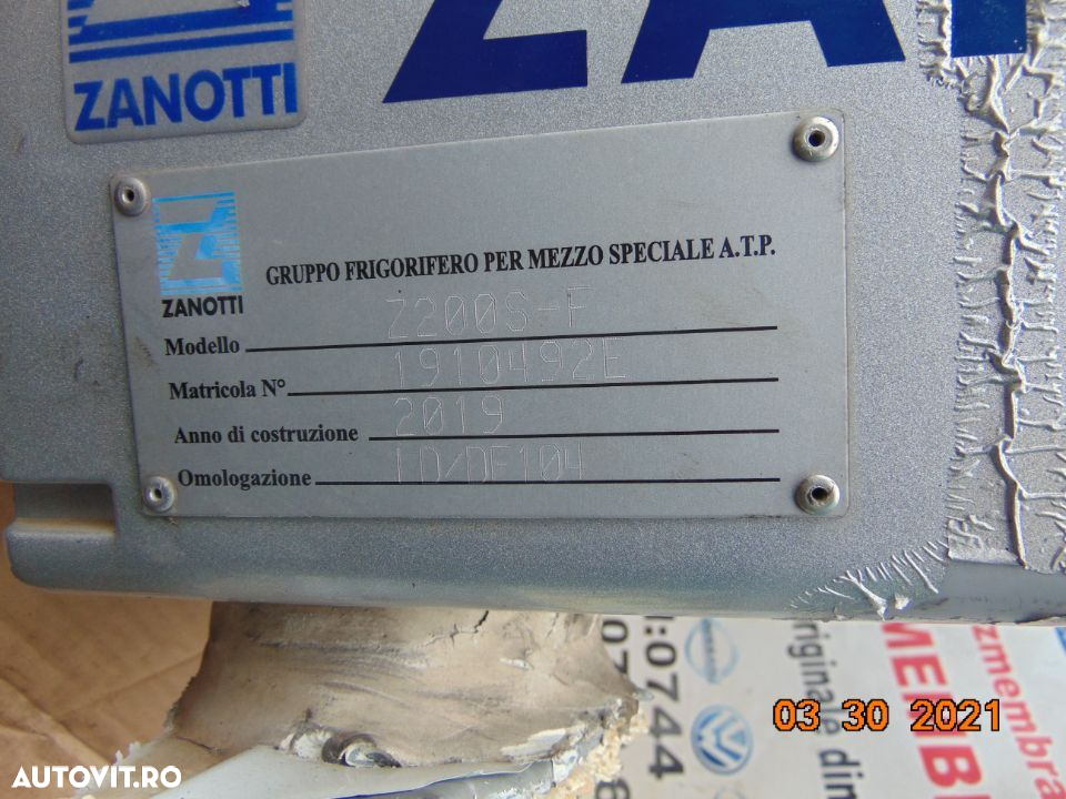 Aparat Frigo Autoutilitara camera frigo Trafic Vivaro Ducato Boxer Jumper Sprinter Crafter Master - 6