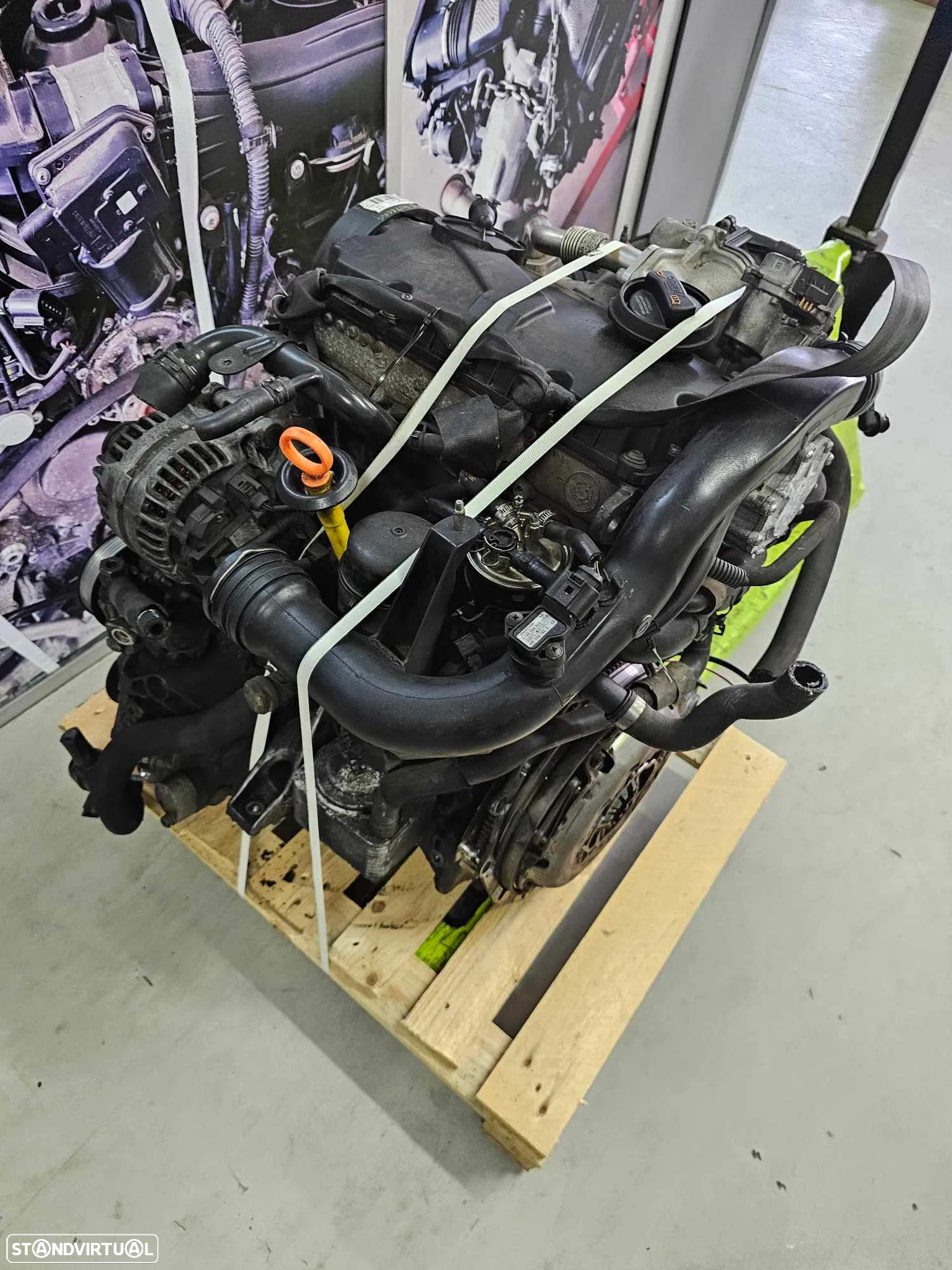 Motor Audi A4 2.0 TDI 2007 de 140cv, ref BPW - 2