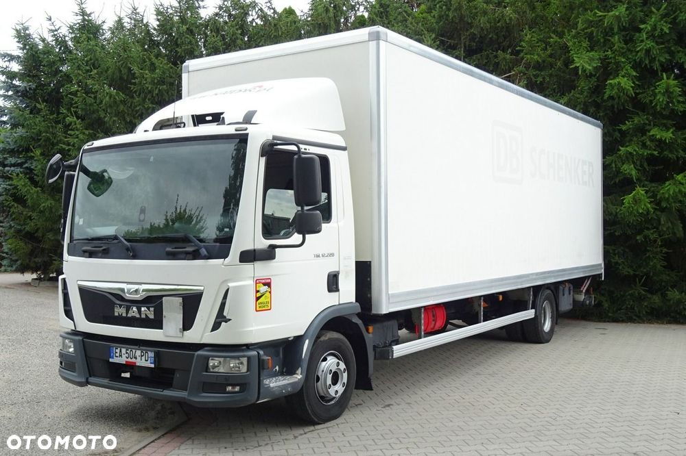 MAN TGL 12.220 Euro 6 kontener 18p 334 tys.km Sprowadzony - 20