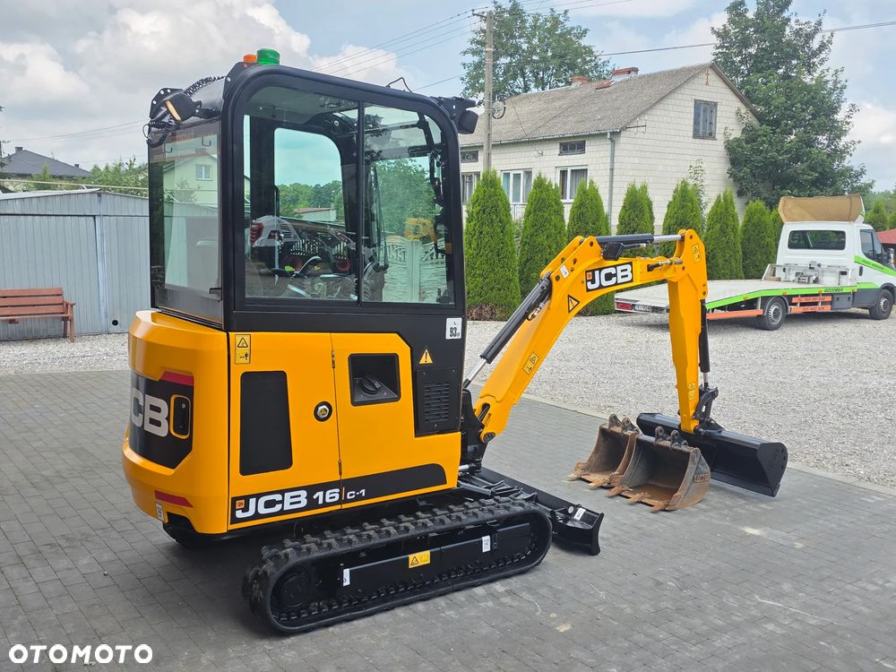 JCB JCB 16 C-1 mini koparka 3 łyżki szybkozłącze 19c1 sprowadzona 8018 serwisowana - 39