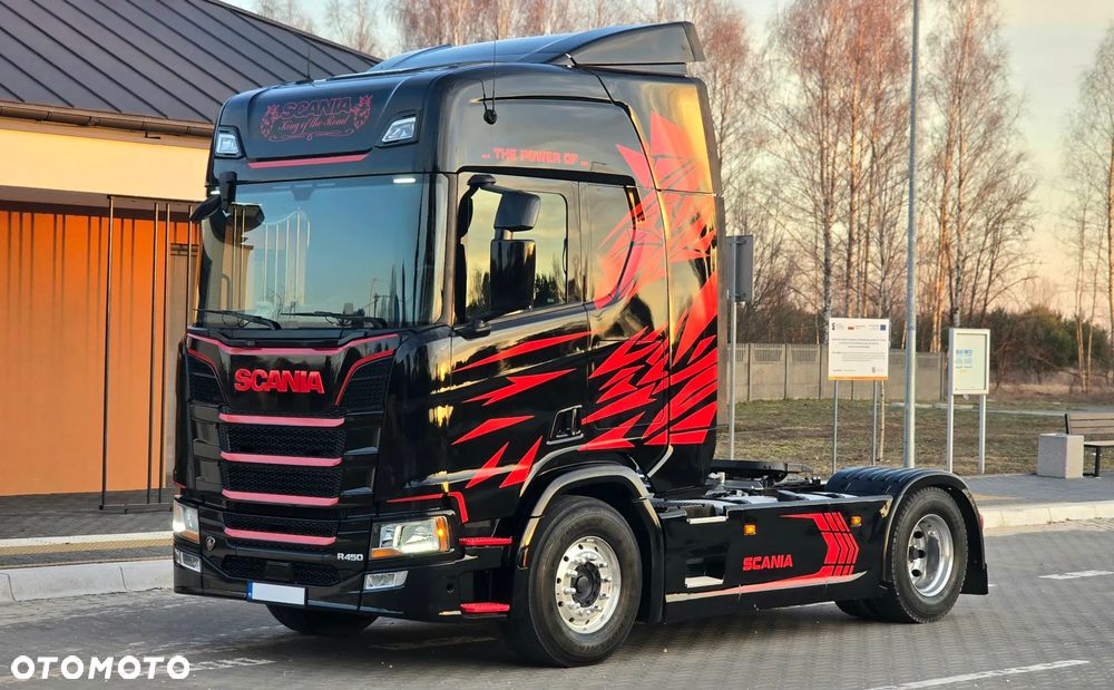 Scania R450 ❗️STANDARD / HYDRAULIKA / ALUFELGI / NAVI / LED / VIRTUAL COCKPIT / DUŻE ZBIORNIKI / ZABUDOWY MIĘDZYOSIOWE / RETARDER / LODÓWKA / ACC / NOWE SPRZĘGŁO I HAMULCE / BEZ EGR / SALON POLSKA ❗️ - 29