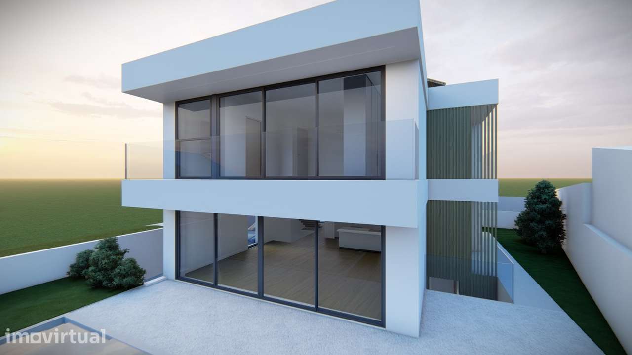 Moradia contemporânea isolada T4 com piscina, a 5 minutos da Praia do - Grande imagem: 3/33