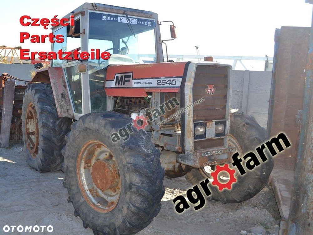 Massey Ferguson 2640 części, skrzynia biegów, oś - 1