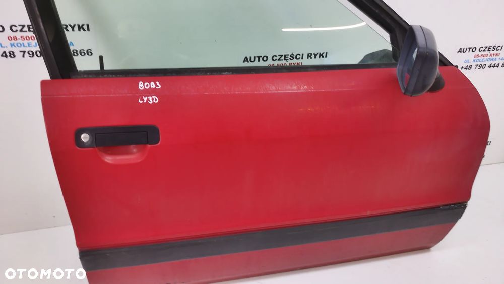 Audi 80 B3 Drzwi Prawy Przód LY3D - 3