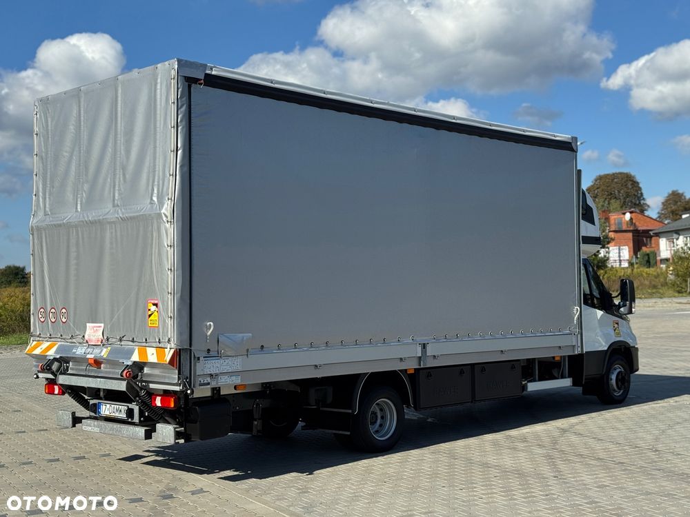 Iveco Daily 2023r Hi-Matic‼️70C18H‼️3.0 // Winda Dhollandia 1000KG // Plandeka 16 Palet 2x Firanka + Dach zsuwany ‼️Wysokość rampowa Full LED Tempomat Aktywny ACC Salon Polska  6.43mx2.45mx2.70m DMC7200KG Faktura Vat 23% - 11