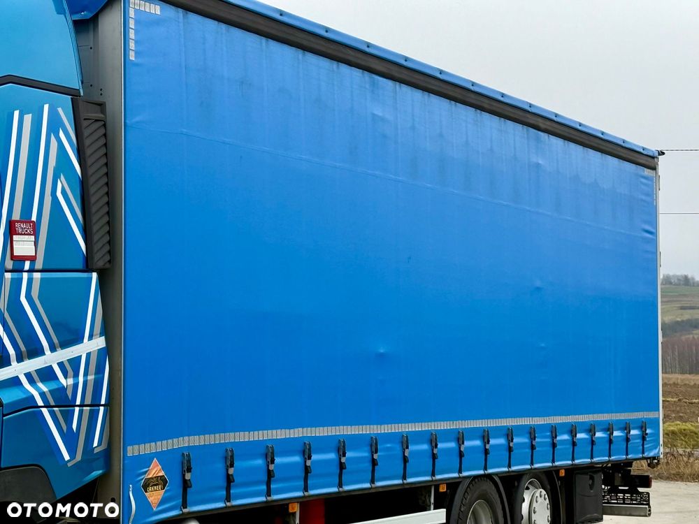 Renault T480 / FIRANKA / 6x2 / 24 PALETY / 9.6 M DŁUGOŚCI / 450 TYŚ KM / 3 OŚ PODNOSZONA / HIGH / 2021 ROK - 10