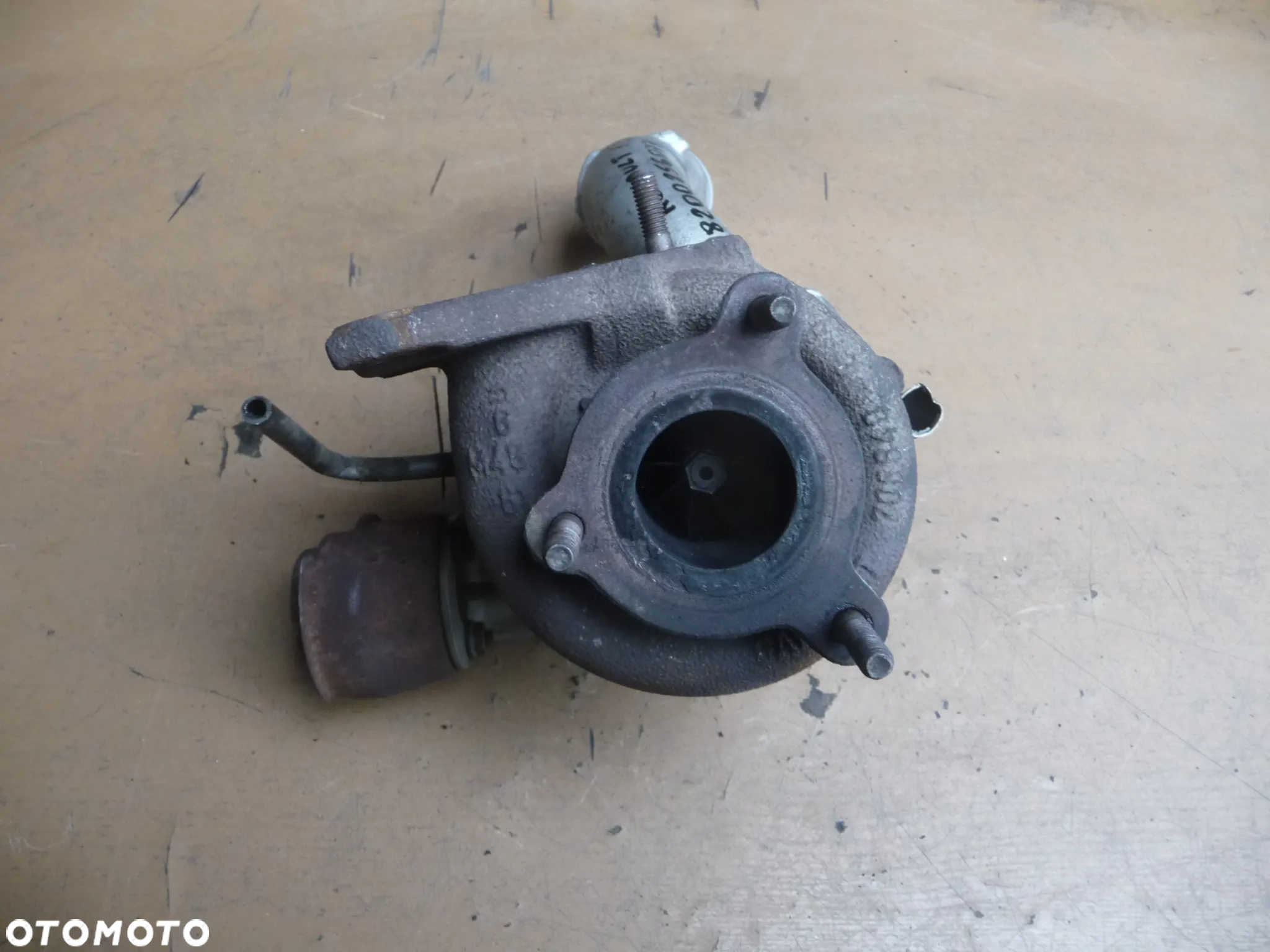 RENAULT LAGUNA 2 MEGANE 2 1.9 DCI 120KM TURBINA TURBOSPRĘŻARKA 8200256077 - 9
