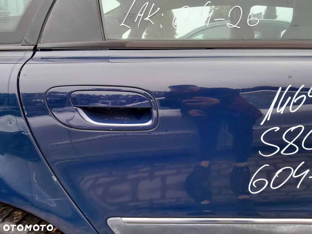 VOLVO S80 DRZWI PRAWE TYLNE PRAWY TYŁ KOLOR: 604-26 - 2