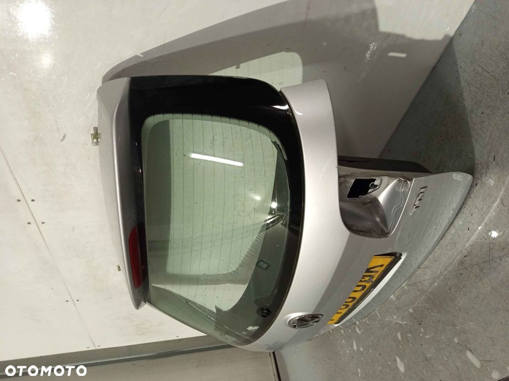 + KLAPA TYŁ TYLNA BAGAŻNIKA VW VOLKSWAGEN GOLF 5 V PLUS + LA7W SREBRNA - 3