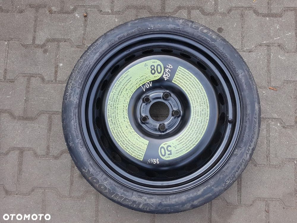 AUDI A4 B8 08-16r A5 8T KOŁO DOJAZDOWE 19 5X112 8K0601027F - 1