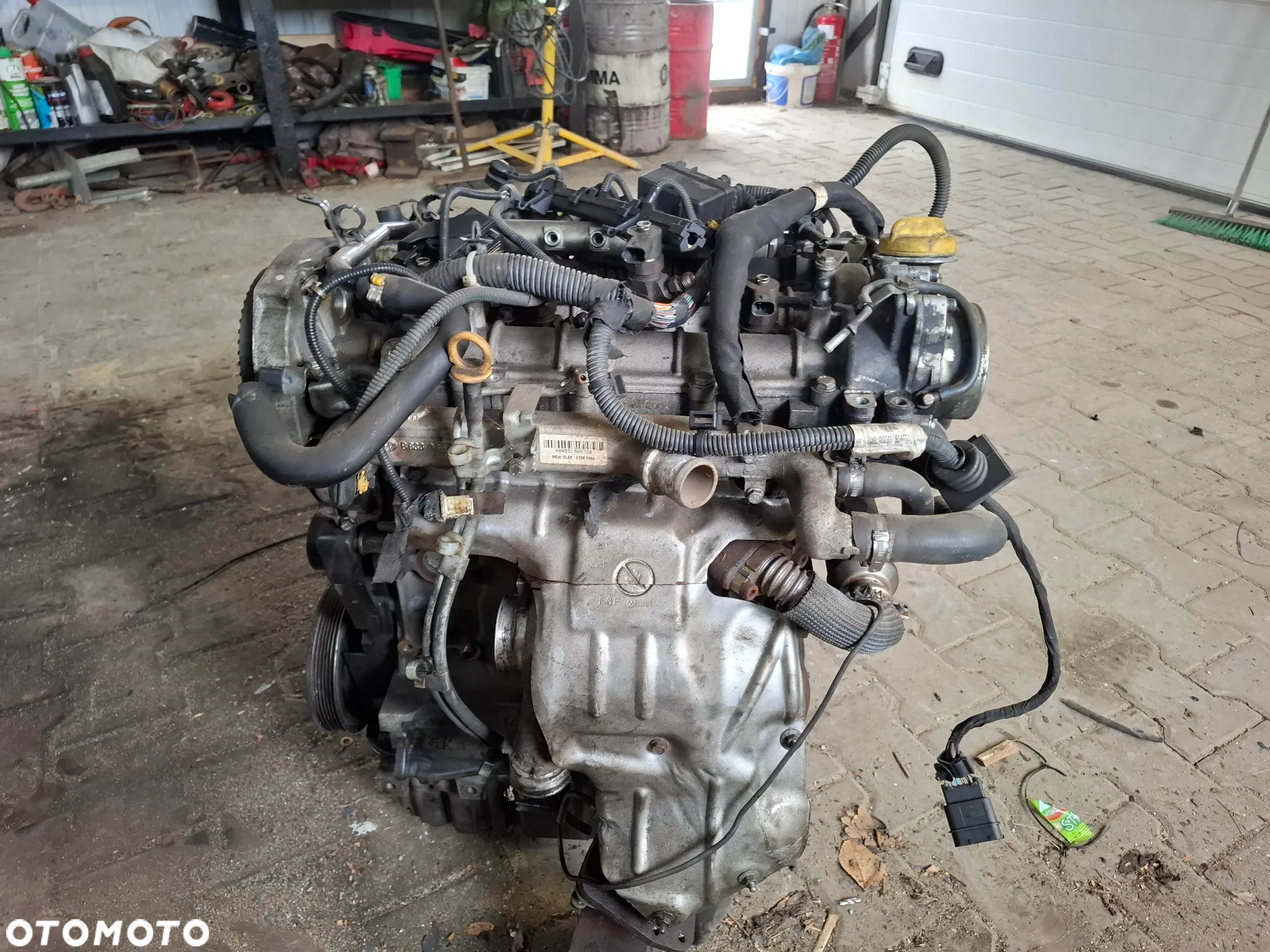 SILNIK NA CZESCI 1.9CDTI 16V OPEL ASTRA H ZAFIRA B VECTRA C ALFA 159 SLASK WYSYLKA - 10