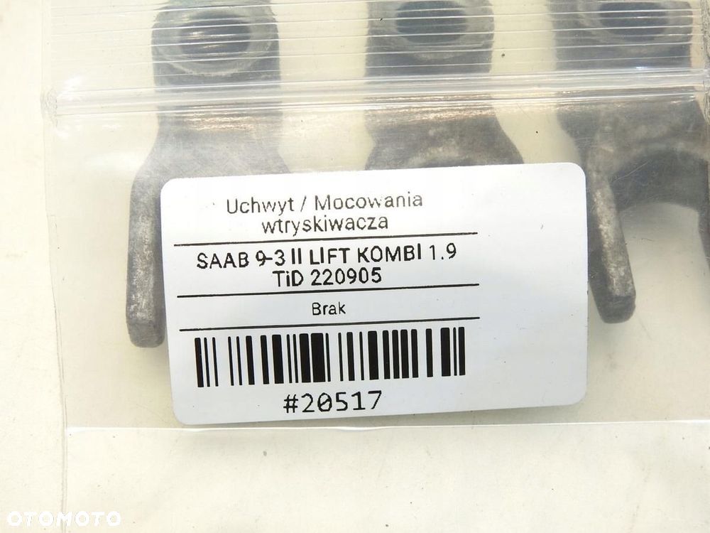 ŁAPKA MOCOWANIE WTRYSKU SAAB 9-3 II 1.9 TID - 8