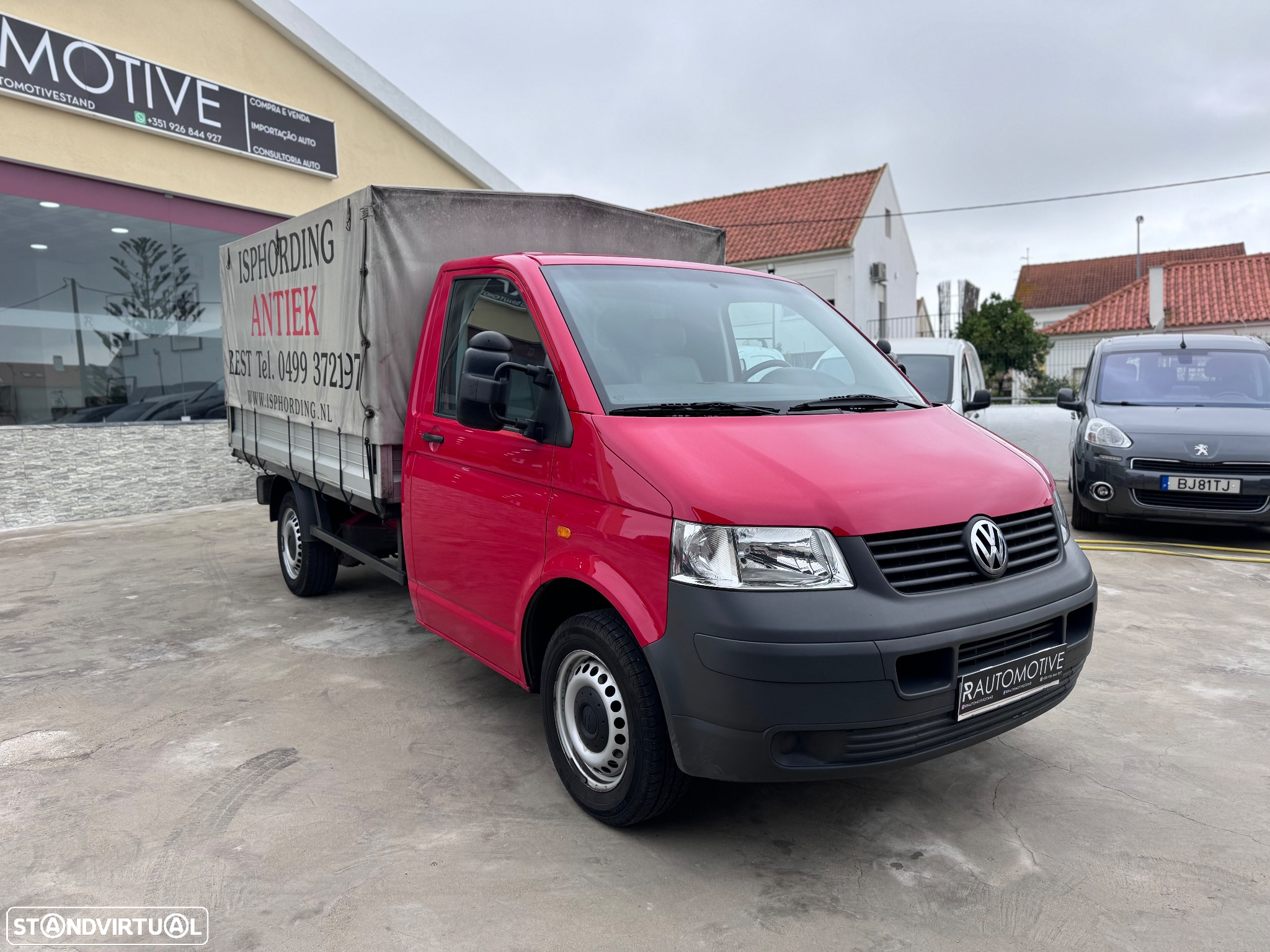 VW Transporter 1.9Tdi 3 Lugares Caixa Aberta-Pick Up- Lona - 3