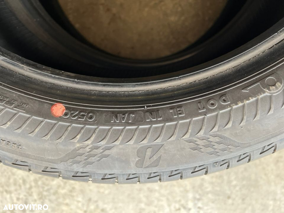 vand 4 anvelope 225/50/18 bridgestone de vară cu runflat ca noi - 6