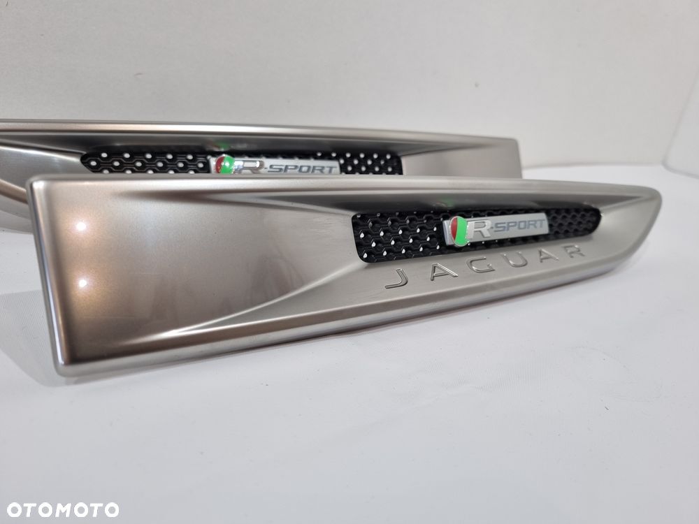 JAGUAR F-PACE LISTWA BŁOTNIKA OZDOBNA LEWA PRAWA R-SPORT HK8M-280B10-A HK8M-280B11-A - 4