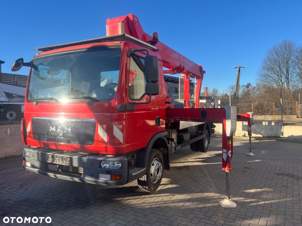 MAN Podnośnik Koszowy Wumag WT300 30Metrów  20m w Bok Zwyżka UDT na Rok! Ogon ! Jak Ruthman GSR Multitel