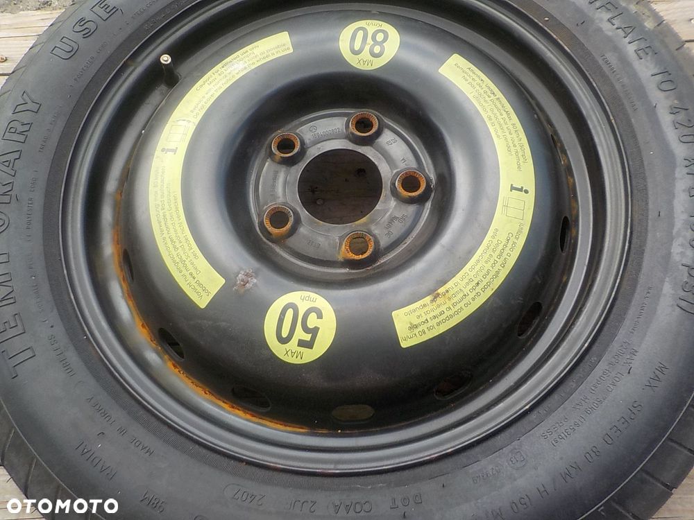 MERCEDES W169 W245 DOJAZDÓWKA R16 5X112 1694000802 - 8