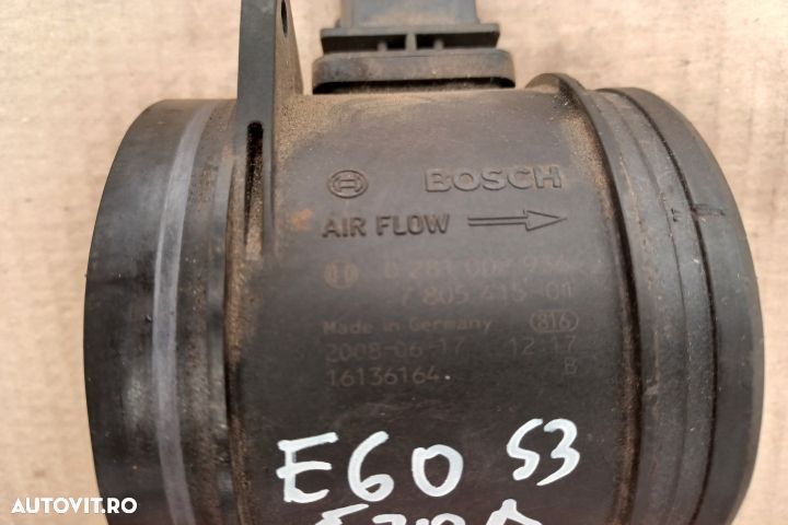 Debitmetru aer 0281002936 7805415 01 BMW Seria 5 E60/E61 [facelift] [ - 2