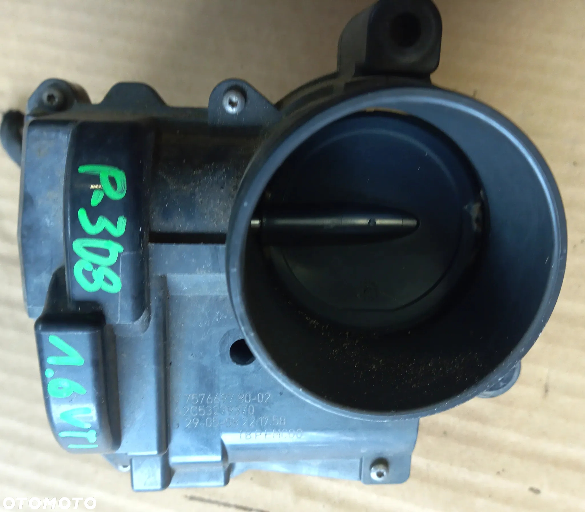 Peugeot 207 308 3008 Citroen DS4 C4 1.4 1.6 16V VTi THP przepustnica 7576697 757668 80 - 2
