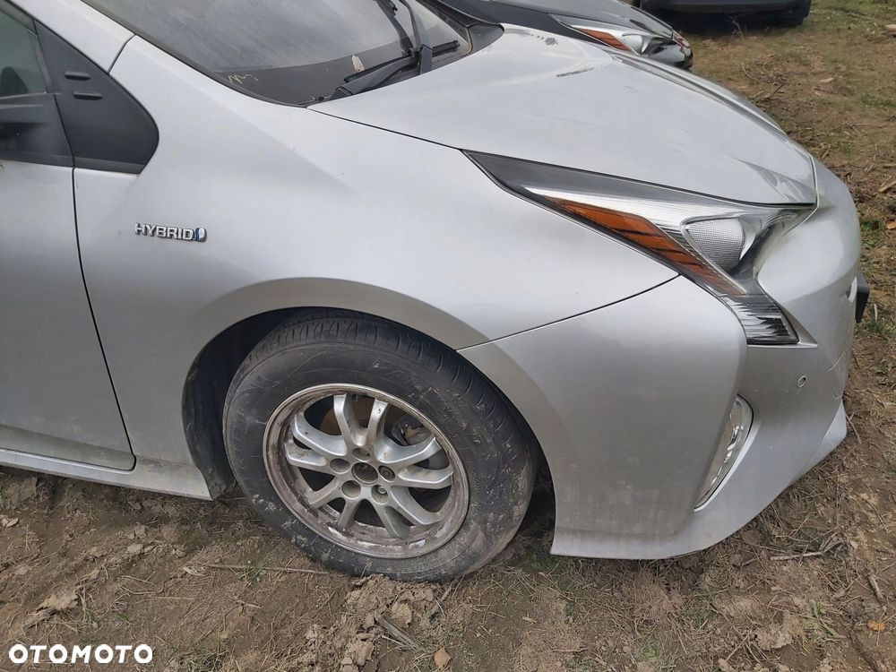 Toyota Prius IV 1,8 xw50 Kompletny przód zderzak maska błotnik lampa pas - 9