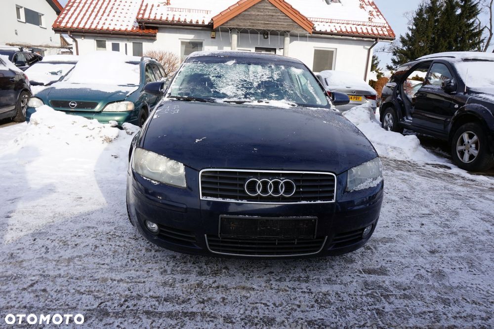 AUDI A3 8P 3D HB 2005 LZ5J 2.0 TFSI BLR 150KM GQP GRANATOWY na części - 8