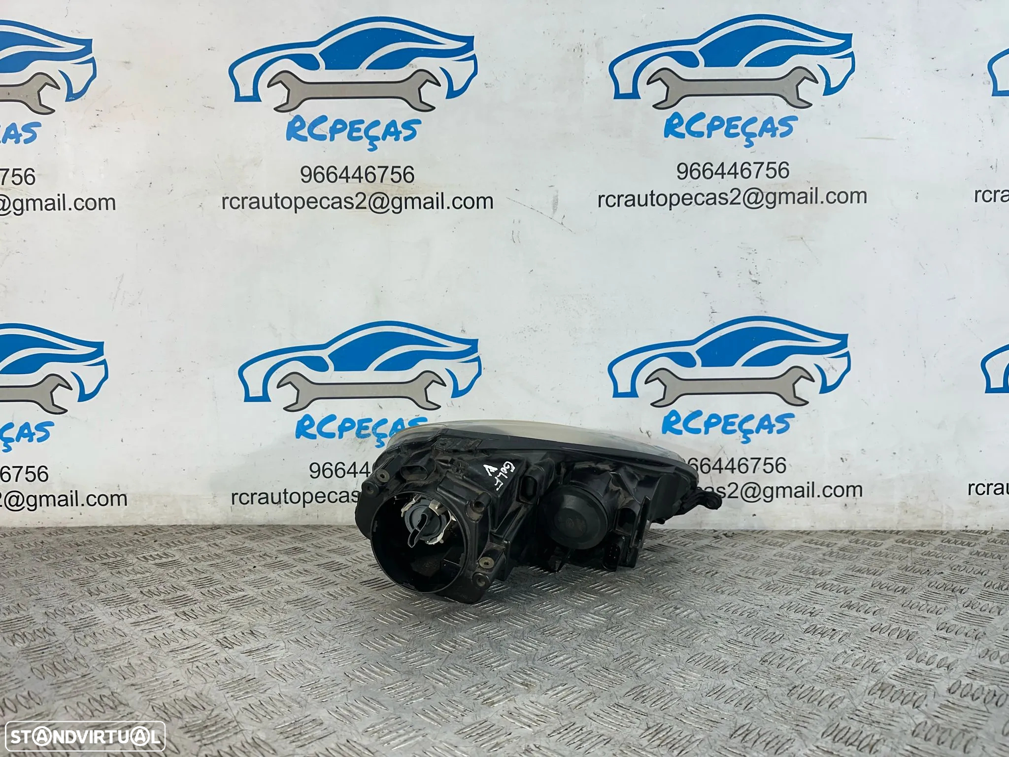 .Otica Farol Esquerda Original Halogénio VW Volkswagen Golf 5 MK5 V Variant Jetta 1K6941005AA 2003 – 2010 - 5