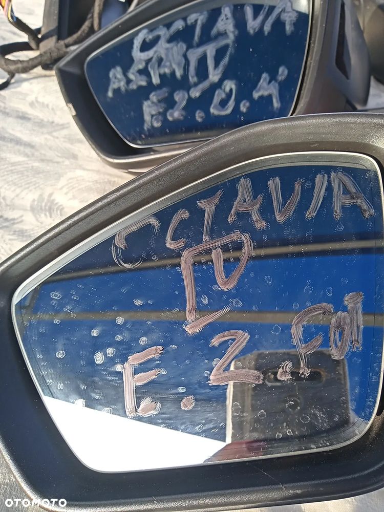Lusterko SKODA OCTAVIA IV RÓŻNE FUNKCJE lewe prawe - 5