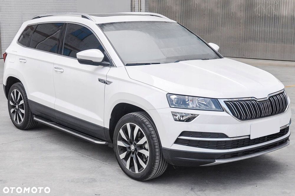 skoda karoq 2017+ stopnie boczne progi samochodowe + śruby - 2