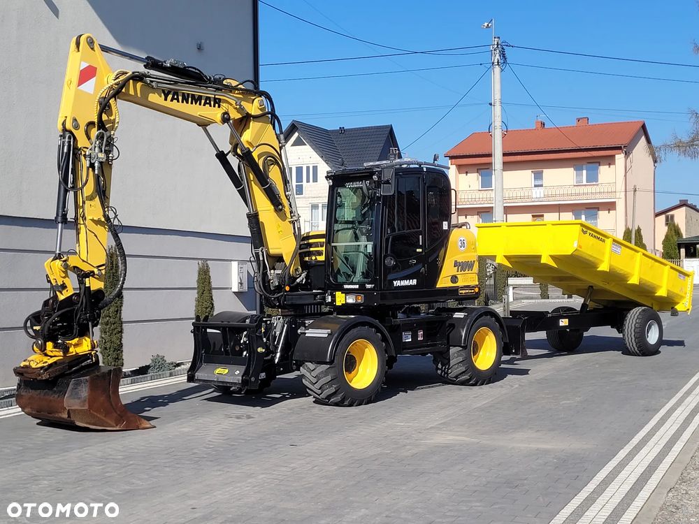 Yanmar B110W / ROTOTILT / przyczepa / - 2
