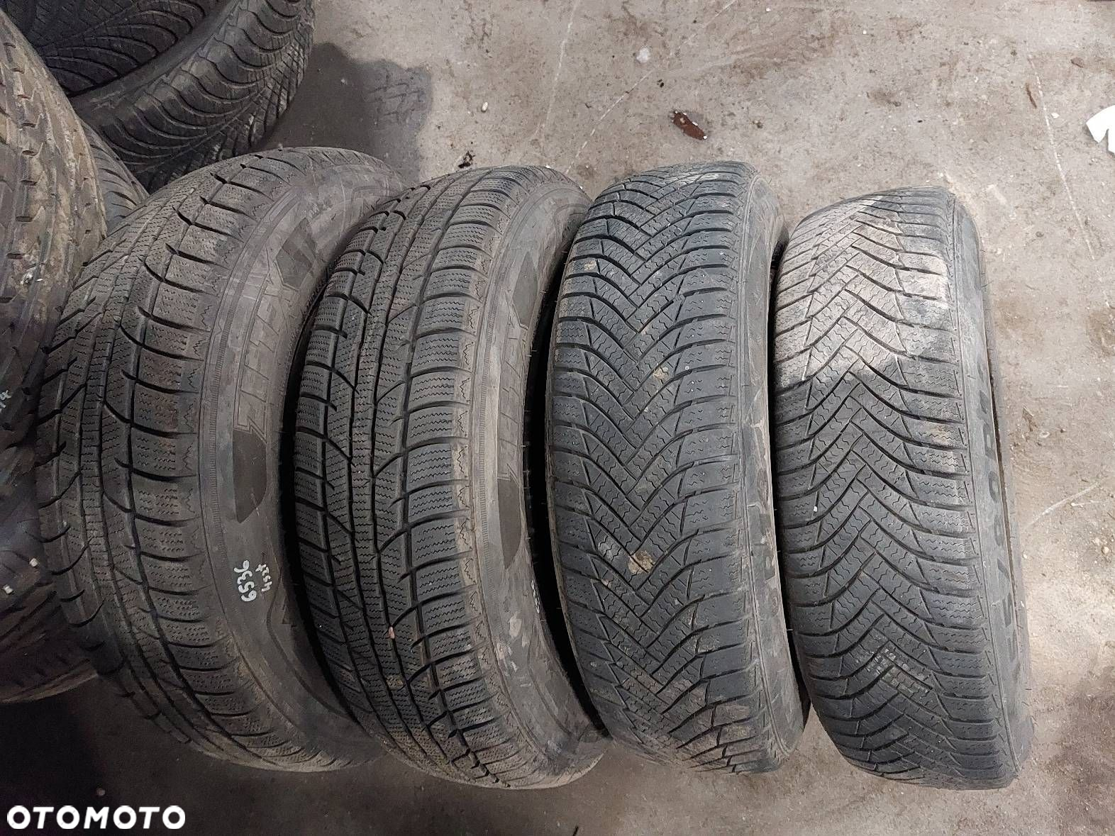KOŁA KOMPLET FELGI OPONY ZIMOWE 4x98 5Jx13 155/80R13 FIAT PUNTO PANDA - 12