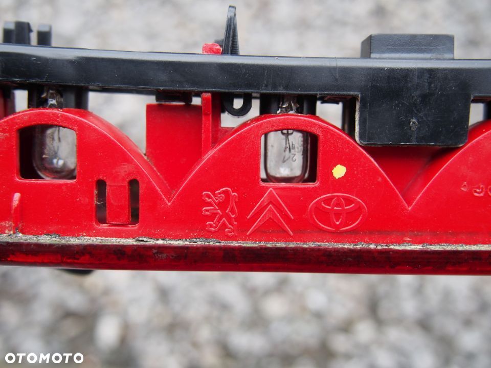 Toyota Aygo Peugeot 107 Citroen C1 3 swiatlo stop trzecie - 3