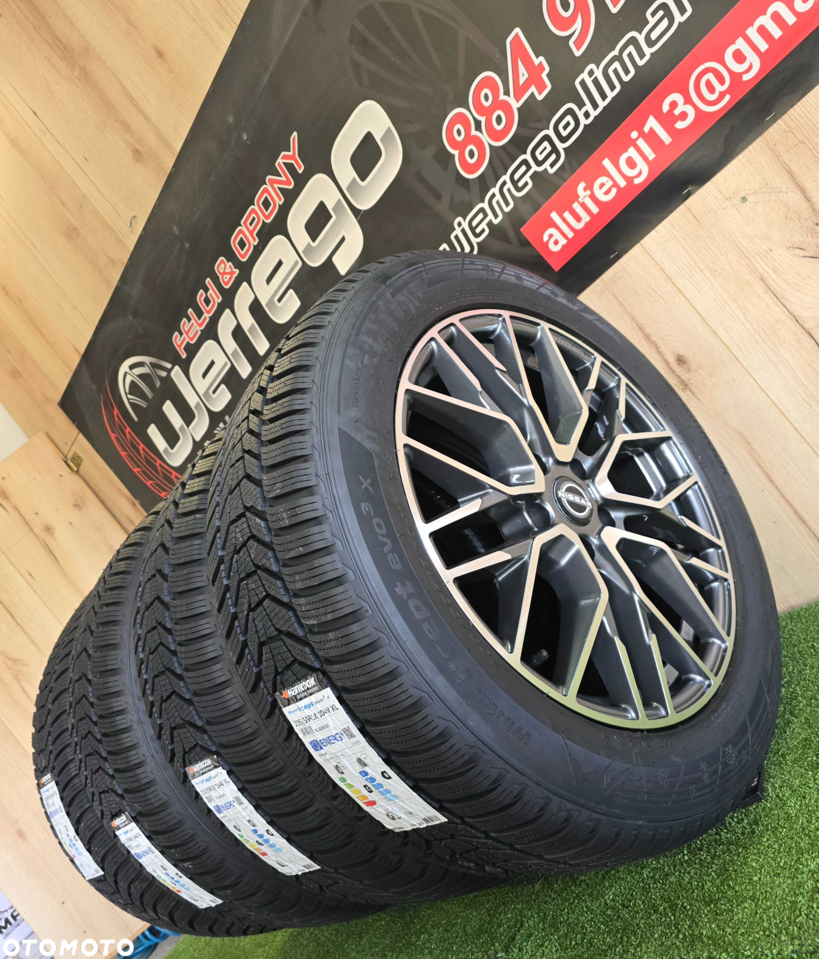 Koła mZimowe NISSAN QASQAI 18x5x114,3 Hankook Winter I*Cept 235/55/R18 - 2