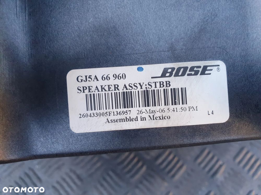 SUBWOOFER MAZDA 6 GG   GJ5A66960  + WTYCZKA INSTALACJA - 4