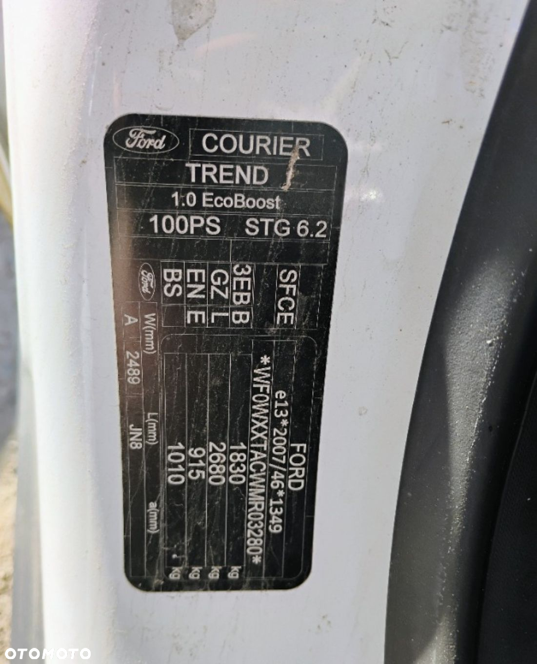 Ford TRANSIT COURIER - 20