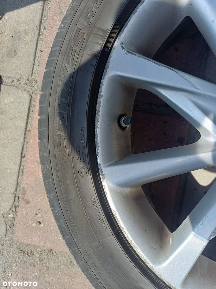 Koła 17'' 5x114,3 ET 30 LEXUS,TOYOTA z oponami letnimi - 8