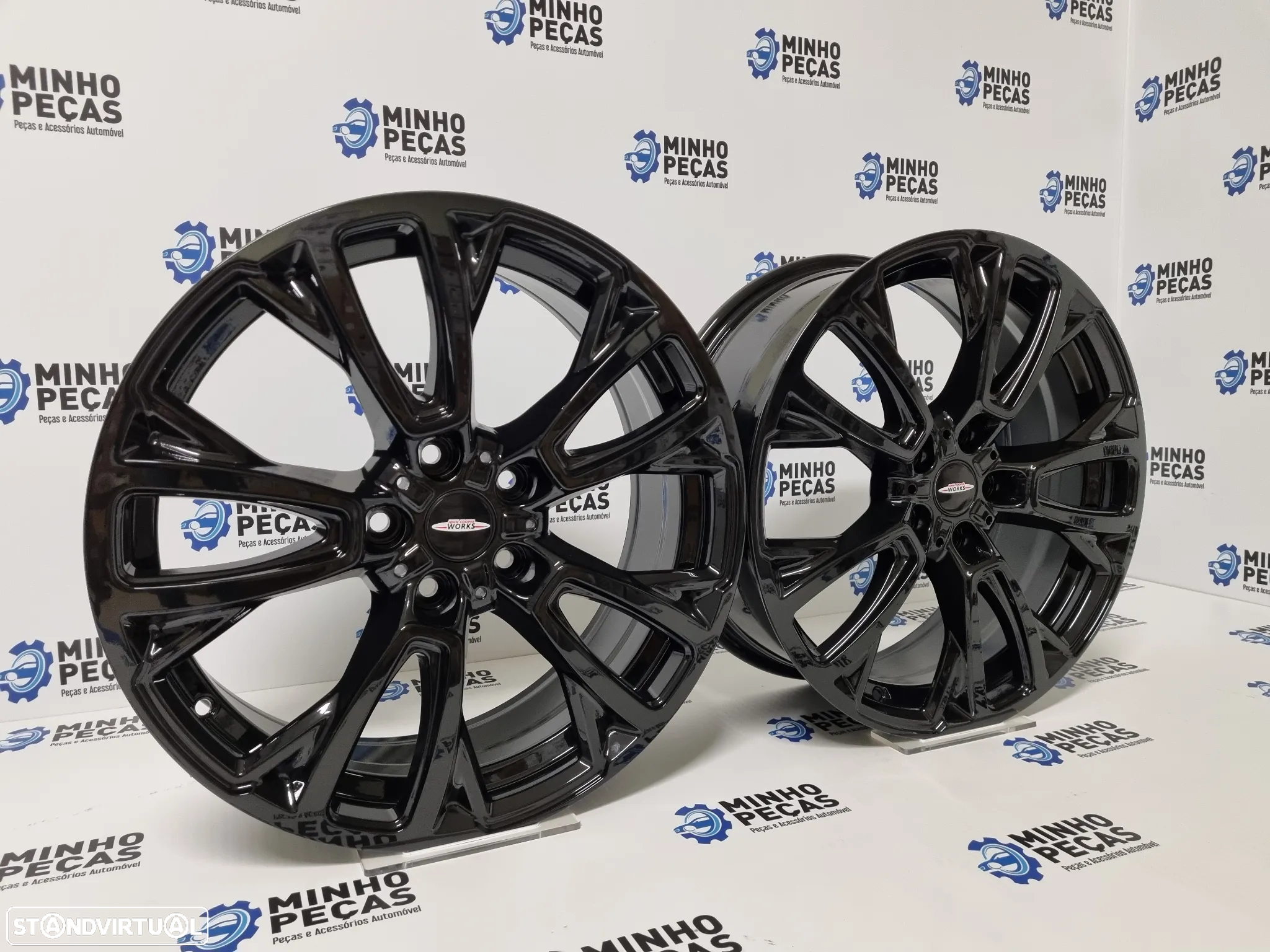 Jantes Mini JCW Countryman 2021 em 18 (5x112) Preto Brilho - 3