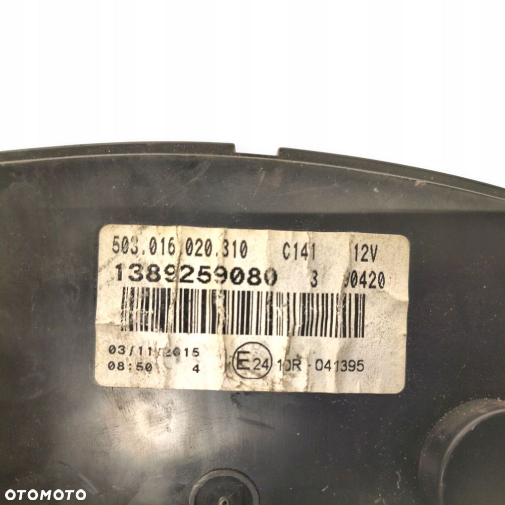 LICZNIK ZEGARY 1389259080 Fiat Ducato III 3.0 CNG 160 450km europa - 2