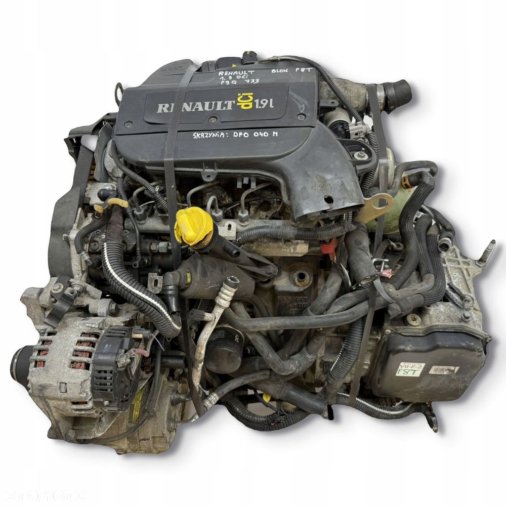 SILNIK F9Q733 Renault Megane I Scenic I 1.9 DCI F8T 102KM diesel kompletny - 1