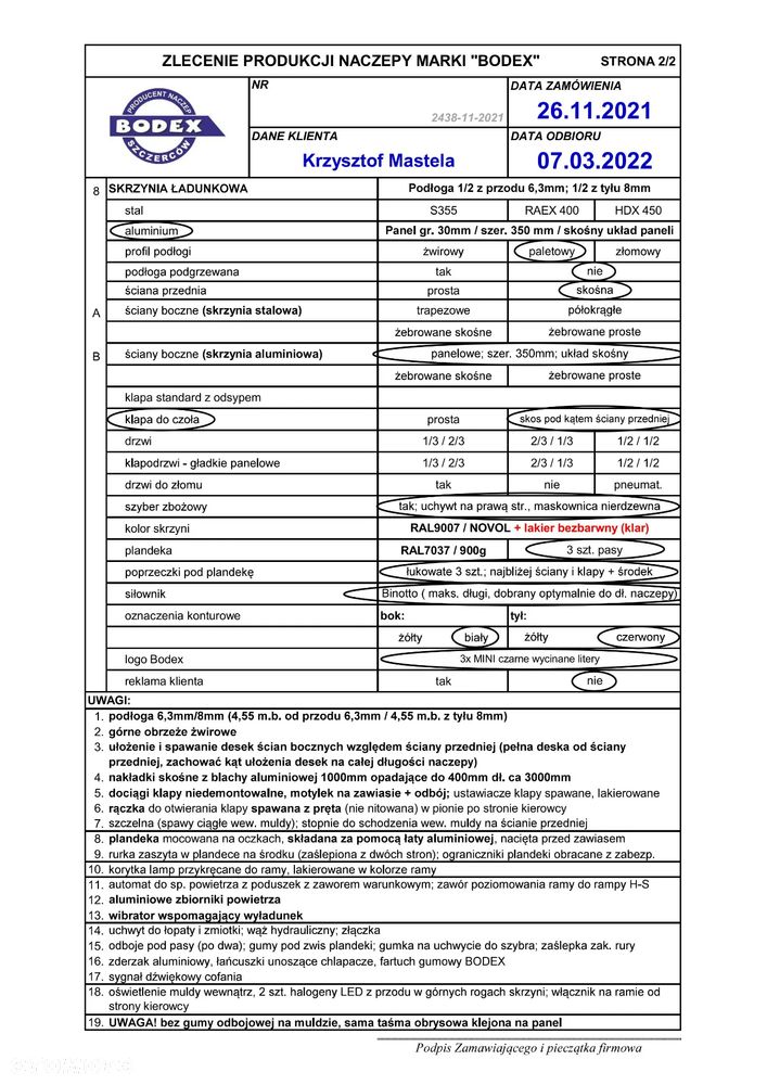 Bodex KIS3WA - 20