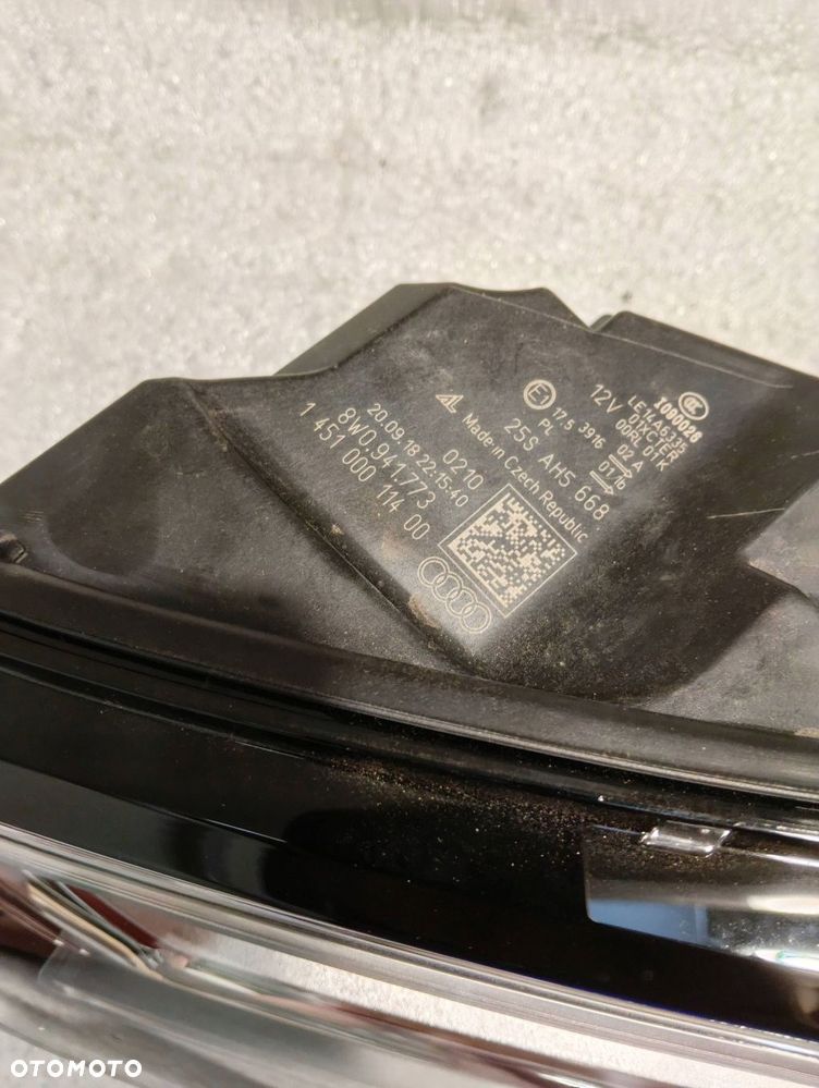audi a4 b9 full led przód strona lewa kompletna lampa przednia 8w0941773 - 4