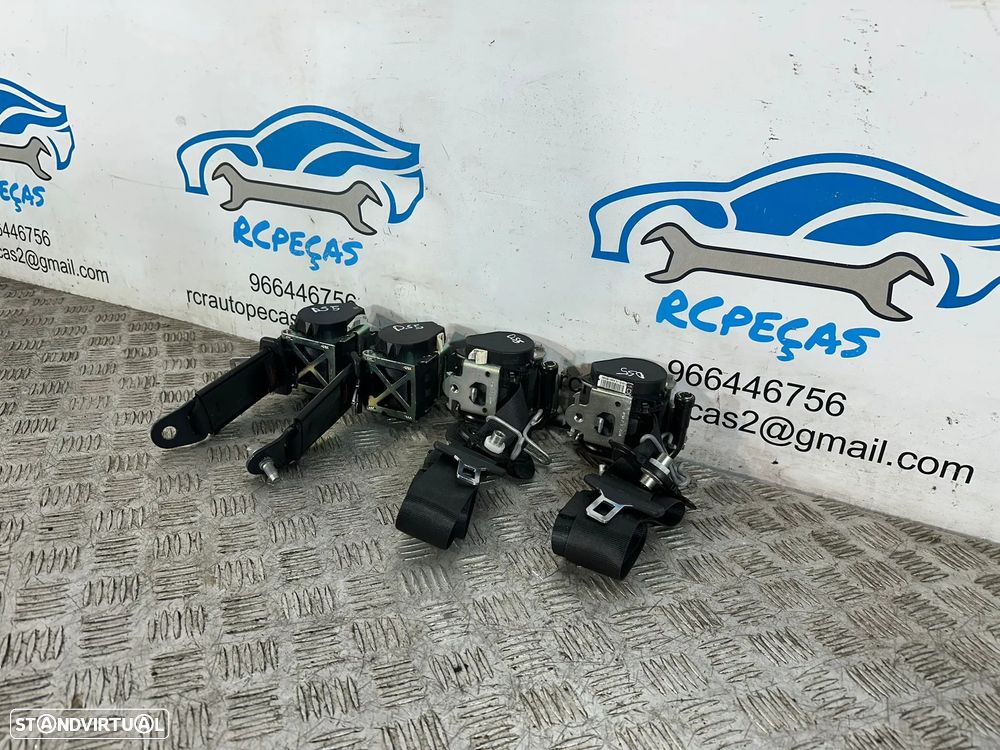 .Conjunto Cintos Segurança Frente Frontais Tras Traseiros Originais PSA Citroen DS DS5 2011 - 2018 - 6