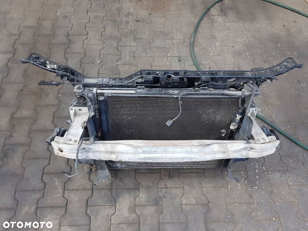 AUDI A4 B8 LIFT 11-15r 2.0 TDI PAS PRZEDNI CHŁODNICE WENTYLATORY MANUAL - 7