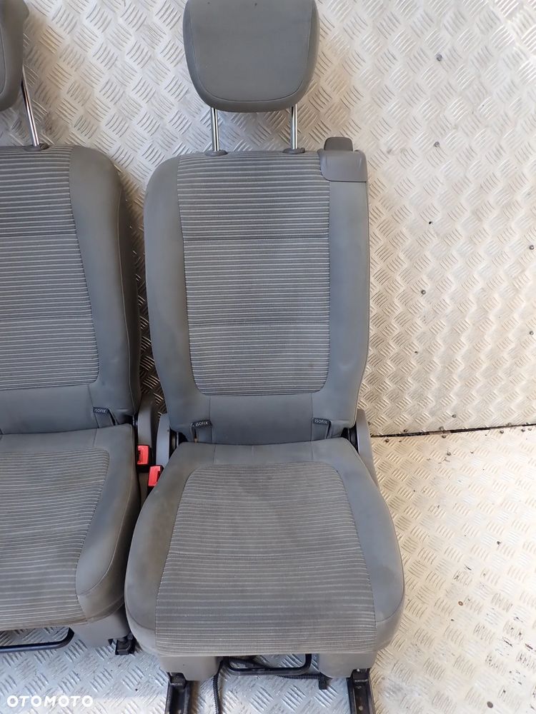 VOLKSWAGEN SHARAN 7N0 2013 ROK FOTELE 2 I 3 RZĄD MATERIAŁ ZESTAW - 6
