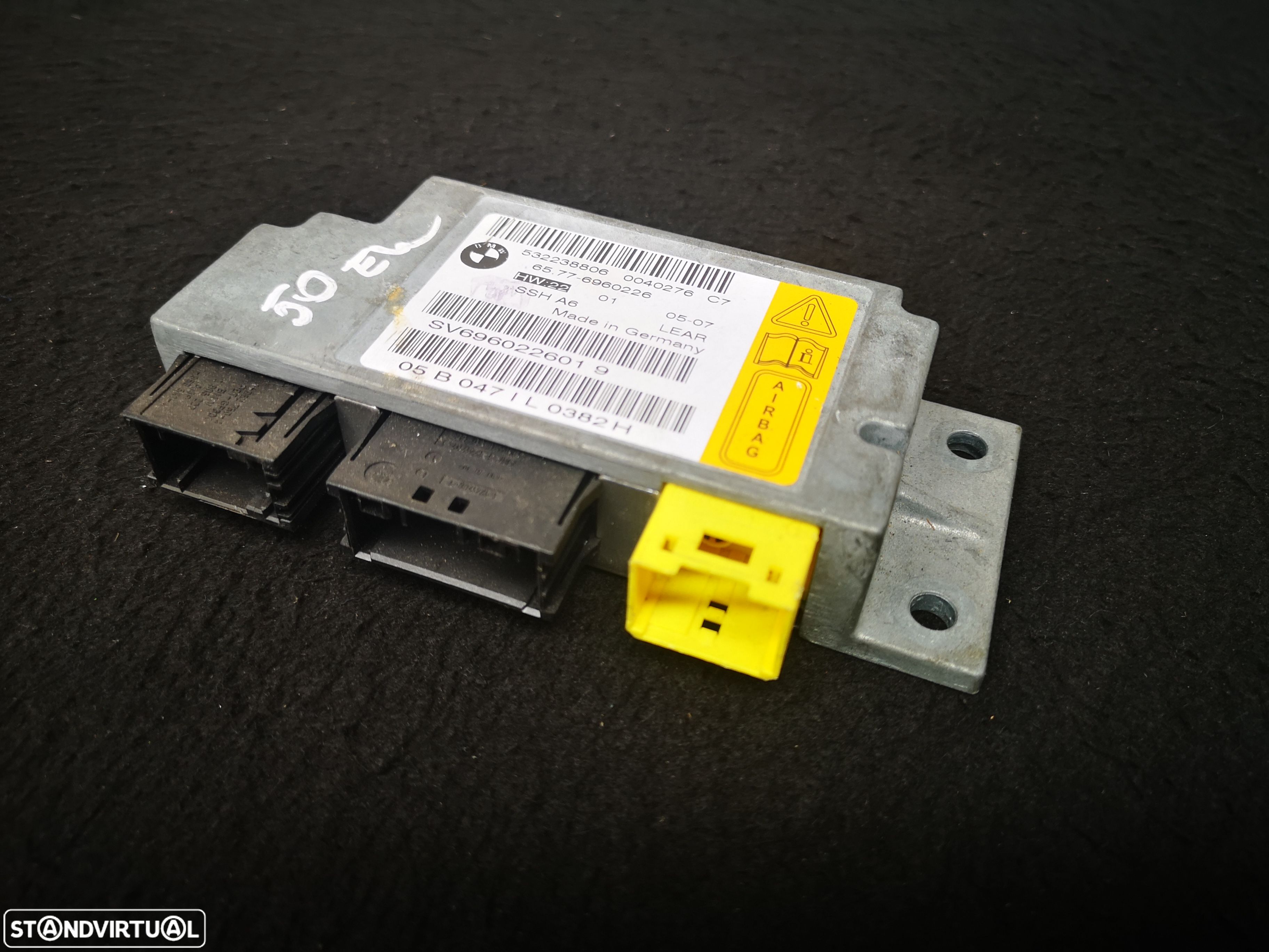 Centralina de airbag bmw7 e65 e66 2002+ (6 no estoque) - 1