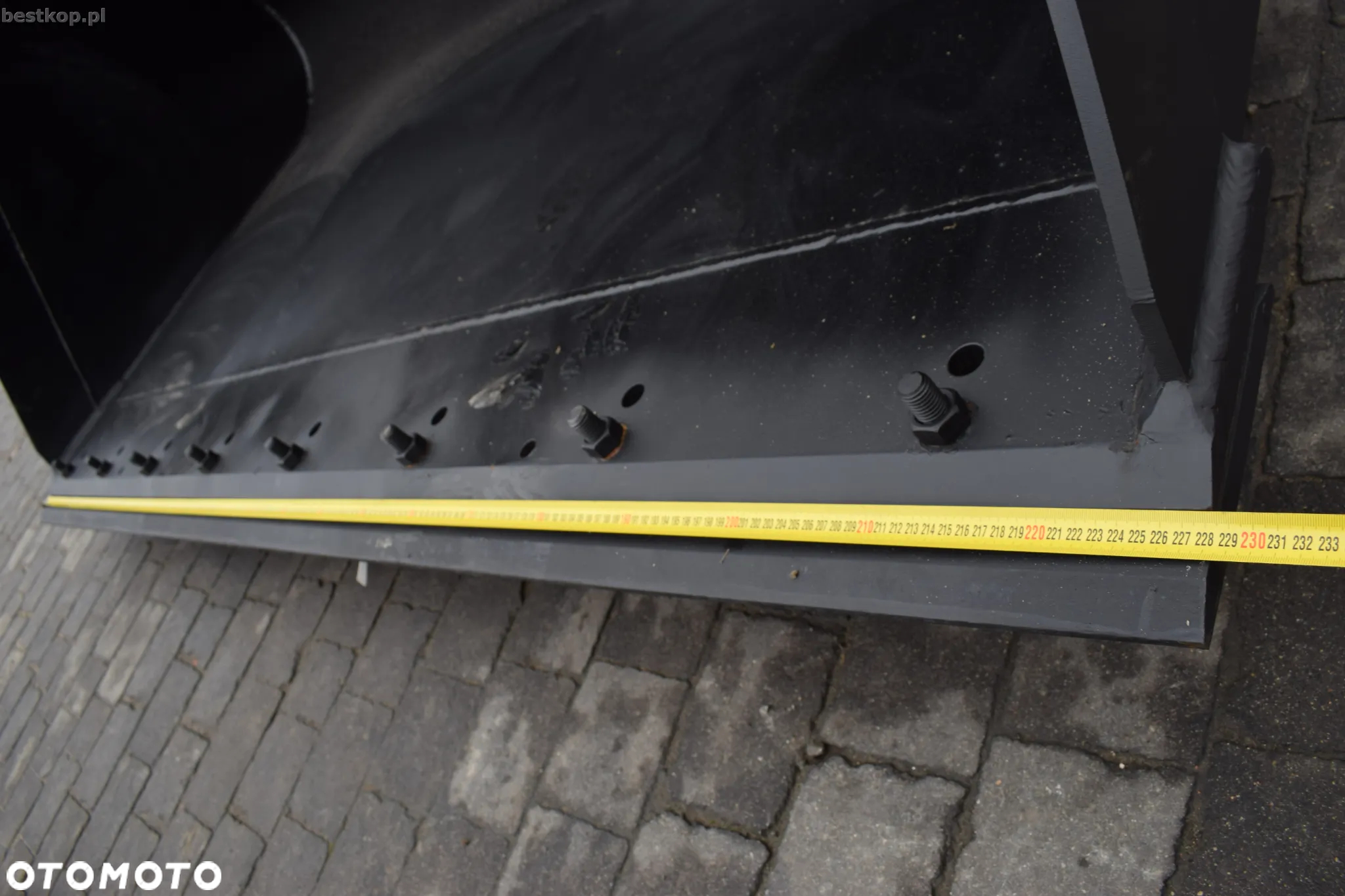 Łyżka ładowarkowa z dwustronnym lemieszem | JCB Q-Fit | 2m3 | 230cm | - 11