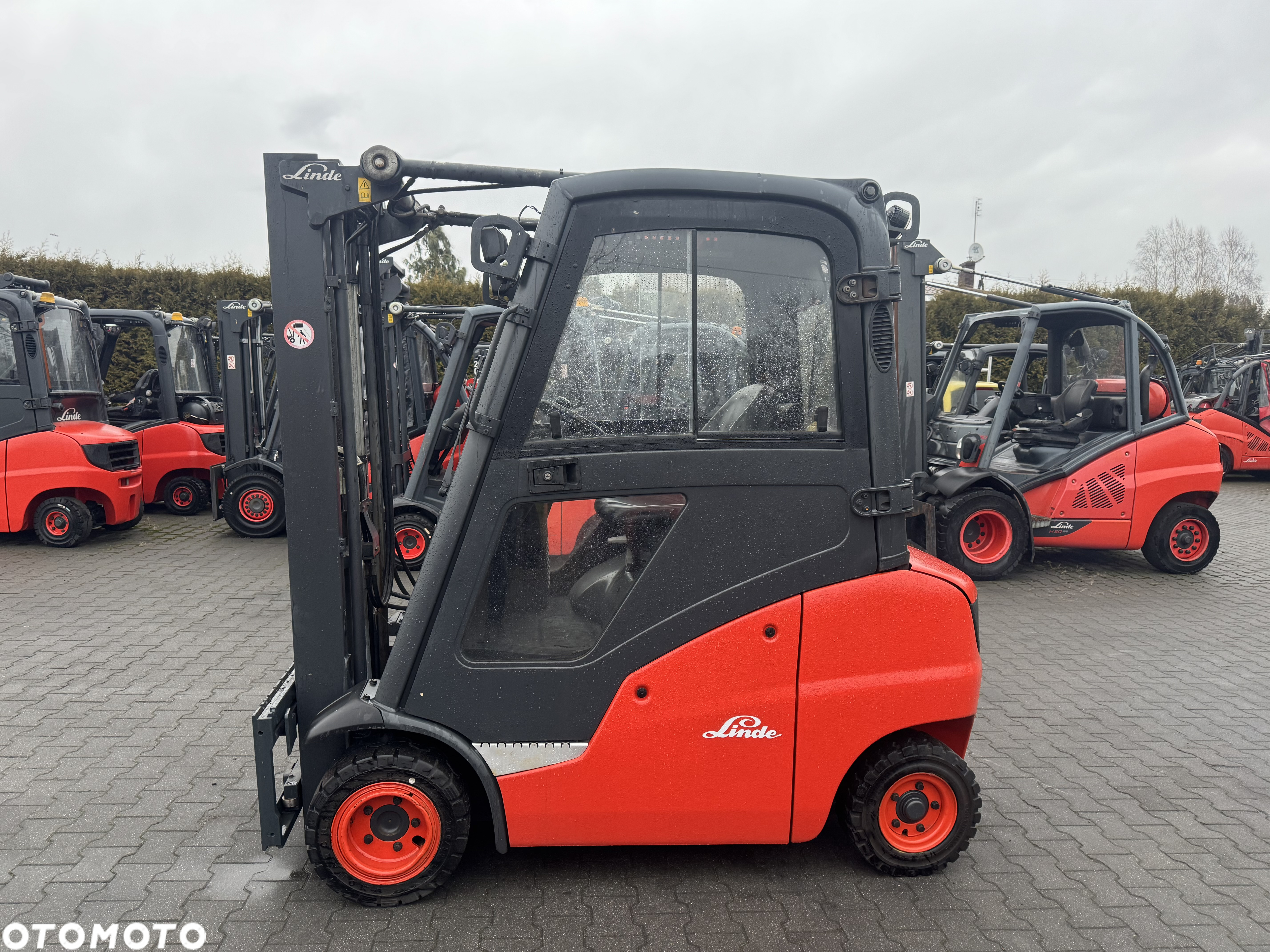 Linde H20D 7500mth duplex wolny skok kabina przesuw  h18 h16 toyot - 2
